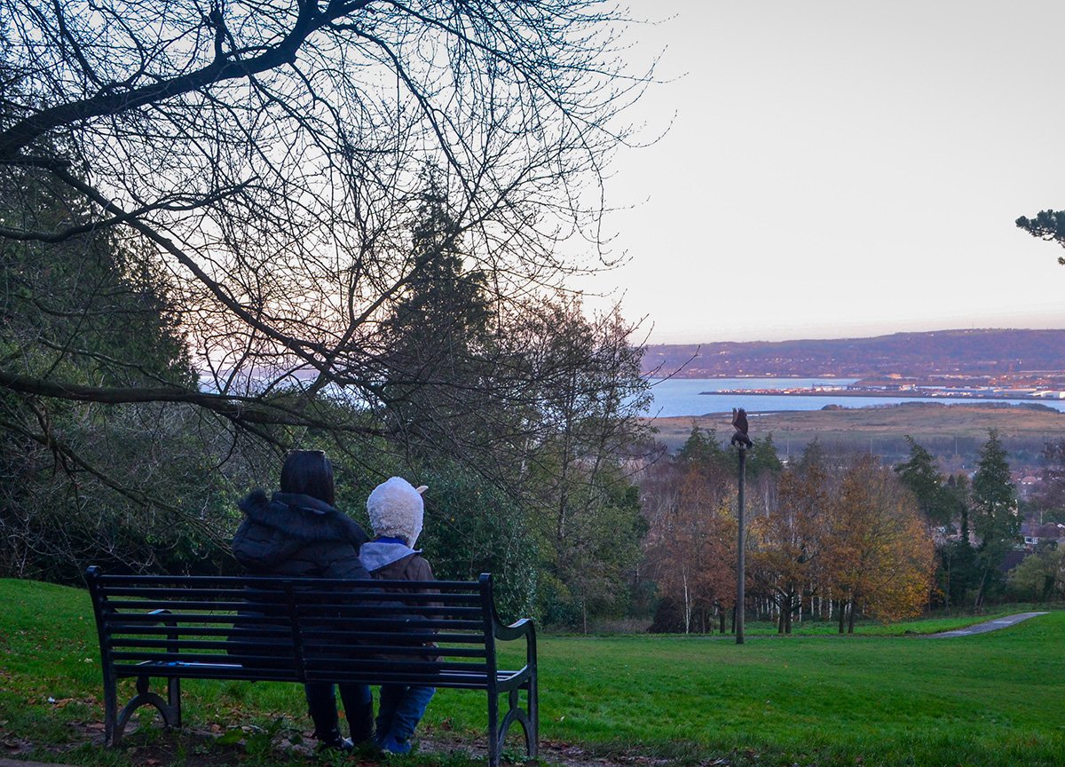 Views Over Belfast from Cave Hill Belfast Country Park