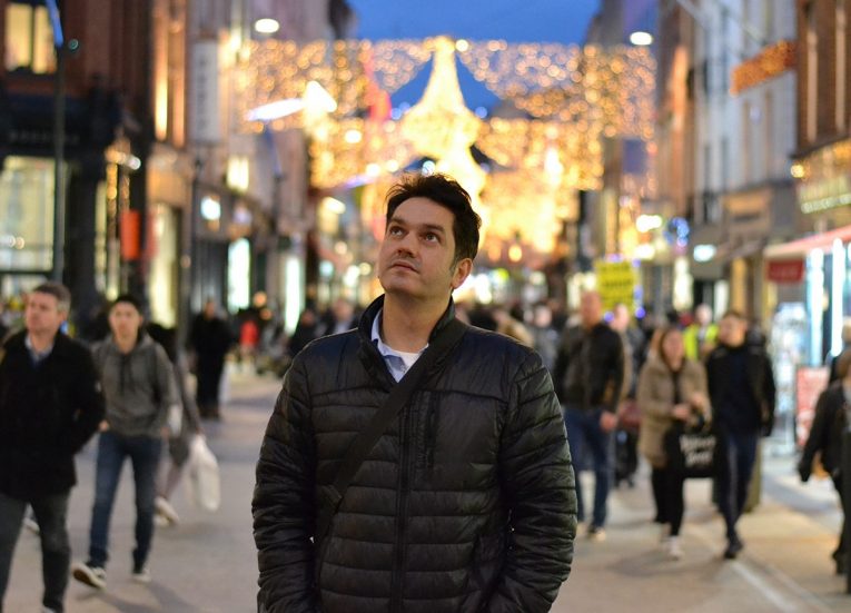 Allan Wilson Travel Blogger, Christmas in Dublin City Centre Ireland