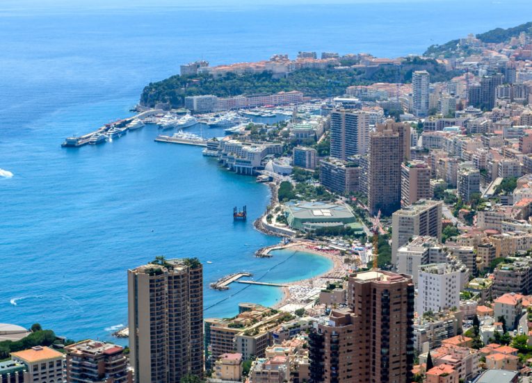 Viewpoint over Monaco, Road Trip in Southern France Riviera